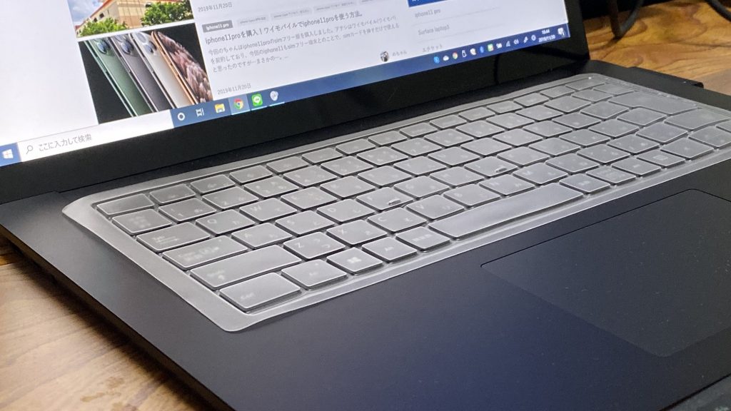 超人気の Surface Laptop4 3 専用 キーボードカバー 保護カバー キースキン for Microsoft Laptop3 4