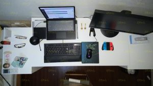 【デスク環境】IKEAでおなじみのPCデスクを作った！シグヌムに注意！