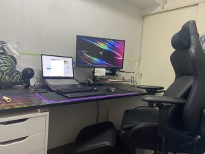 【デスク環境】 Razer Huntsman V2 TKL ＆ Razer Iskur