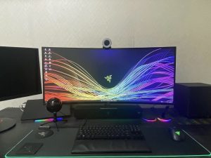 【デスク環境】夢の5K2K！ LG 40WP95C-W エルゴトロンLXは重量OK！