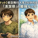 【エチケット】低空飛行人生でも守れる「清潔感」の最強ルール
